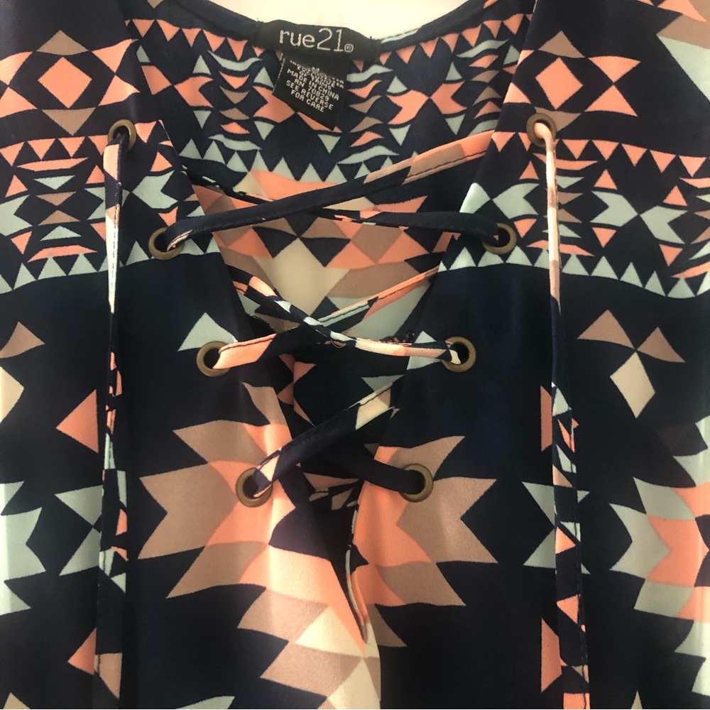 Multi-Color Dress - Picture 3 of 4